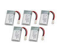 Domary Accessoire de Batterie de Drone Précis avec Matériau en Cobalt Pur pour Drones Hubsan X4 5 Batteries UAV Télécommandées 550 MAh pour Une Utilisation Durable
