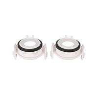 Domary Adaptateur D'ampoule 2 Pièces Kit de Conversion de Phare LED H7 9-32 V 100 W IP68 Installation Facile avec Clips Retenue Phare pour Accessoires LED