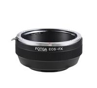 Domary Adaptateur de Monture D'objectif FOTGA Bague D'adaptation FX Adaptateur D'objectif Fuji X M1 Convertisseur D'appareil Photo à Monture X Manuel adapté à L'objectif EF