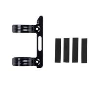 Domary Adaptateur de Porte-bidon pour Vélo Support de Montage en Alliage D'aluminium Léger Support D'extension pour Vélos Pliants Installation Tige Selle Vélo Montagne