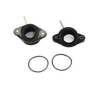 Domary Adaptateurs D'admission de Carburateur de Moto Adaptateurs D'interface Carburateur moulé par Injection en Caoutchouc qualité Supérieure pour XV400 XV500 XV535 Virago 1991