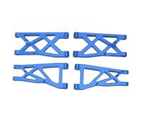Domary Aluminium Alloy Strong Suspension Arm Set RC Swing Bran Set pour Senton 1/10 Voitures (Bleu)