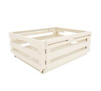 Domary Boîte de Rangement Rétractable, Bac de Rangement Extensible en PP | Conception Empilable, Longueur Réglable de 30,5 à 51,5 Cm, pour Placard de Chambre à Coucher ou étagère de Bureau,