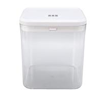 Domary Boîte de Verrouillage de Médicaments avec Code, Rangement | Construction en Plastique, Taille 16 X 14 X 14 Cm, Utilisation dans le Réfrigérateur ou dans un Dortoir, Protège les