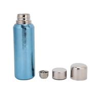 Domary Bouteille d'eau Isolée avec Infuseur à Tasse Aimantée Pure Ti 500 | Bouteille de Voyage Portable Légère, Isolation Anti-fuite, Passoire à thé Amovible, Matériau Pur