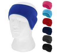 Domary Cache-Oreilles en Polaire Coupe-Vent pour Homme et Femme, Bandeau pour la Course à Pied, Le Yoga, Le Ski, L'entraînement, en Polyester Doux, Couverture Complète des Oreille