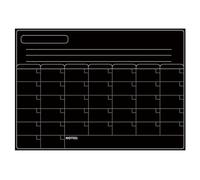 Domary Calendrier Magnétique Effaçable à Sec pour Réfrigérateur,