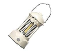 Domary Camping Lantern Retro Retro Portable Light pour la Pêche Extérieure (Blanc)