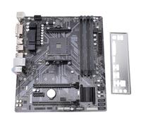 Domary Carte Mère B450M AM4 Le Chipset B450 Prend en Charge la 1ère 2ème 3ème 4ème 5ème Génération R3 R5 R7 R9 Athlon 128 Go DDR4 3600 MHz 1x M.2 NVMe 4X avec Alimentation 7 Phase