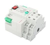 Domary Commutateur de Transfert Automatique 2P, Double Interrupteur D'alimentation pour une Commutation D'alimentation Efficace à la Maison/au Bureau, Fonctionnement sans Bruit, 230 V, 63 A/80 A/100
