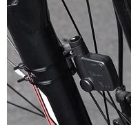 Domary Compteur Kilométrique de Compteur de Vitesse Vélo sans Fil D'ordinateur Multifonctionnel avec Grand écran LCD 2,8 Pouces étanche à la Pluie pour L'entraînement SPO (Vert)