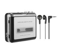 Domary Convertisseur de Cassette USB en MP3 Qualité Sonore HiFi Lecteur de Musique Portable Convertissez des Cassettes en Fichiers Audio Numériques pour Les Mélomanes et Les Audit