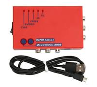 Domary Convertisseur RetroScaler2x, Dispositif D'interface Multimédia Haute Définition, Fonctionnalités de Son et de compatibilité pour les Joueurs Rétro, Idéal pour les Consoles et écrans 15 KHz,