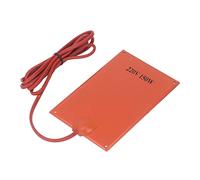 Domary Coussin Chauffant en Caoutchouc de Silicone, Plaque Chauffante électrique Compacte pour Déshumidification pour Armoires, 150W AC220V, Taille 4,7x7,3 Pouces
