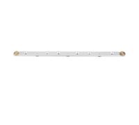Domary Curseur de Barre D'onglet en Alliage D'aluminium, Chemin Réglable en Acier Inoxydable 300 Mm 450 Mm pour Scie de Table, Gabarits Travail du Bois avec Action Coulissante (450 Curseur)