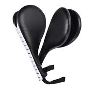 Domary Double Coussin de Frappe pour Taekwondo et Arts Martiaux, Vitesse et Précision Améliorées pour Les Coups de Pied Hauts Bas, Idéal la Pratique, 1 unité