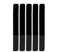 Domary DUUTI 5PCS Sangles de Pompe à Vélo Fixation de Bande Support Conception Crochet et Boucle Réutilisable Réglable pour Arrangement Stockage Vélo Matériau en NY (Noire)