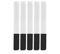 Domary DUUTI 5PCS Sangles de Pompe à Vélo Fixation de Bande Support Conception Crochet et Boucle Réutilisable Réglable pour Arrangement Stockage Vélo Matériau en NY (Blanc)