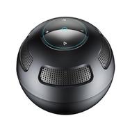 Domary Enceinte sans Fil TS5 5.3 Portable avec Son Surround 360°, Basses Stéréo Puissantes, Compacte et Légère, pour Une Utilisation Intérieure et Extérieure (Noire).