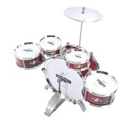Domary Ensemble de Batterie de Jazz pour Enfants, Instruments Musique éducatifs pour Tout-Petits, Jouet 5 Tambours L'apprentissage Précoce, Matériel ABS