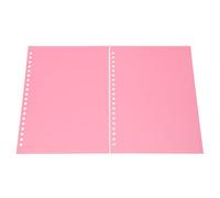 Domary Feuille de Protection, 20 Trous A5 en Plastique PP Mat pour | 20 Trous A5 et -, Flexibles pour une Rotation en Douceur, Paquet de 50 pour L'école ou le Bureau