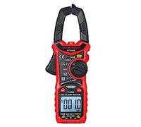 Domary HABOTEST Pince Multimètre NCV Testeur Numérique Multifonctionnel pour Résistance de Tension de Courant AC/DC avec écran LCD Rouge 1 unité (HT206B)