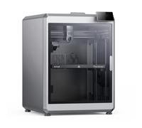 Domary Imprimante 3D Prosumer avec Volume de Construction de 350 Mm, Cadre | Vitesse 600 Mm/s, Silencieux 45 DB, Buse 350°C, Chambre Chauffée 60°C, Calibrage Entièrement Automatique, Stockage 32 Go,