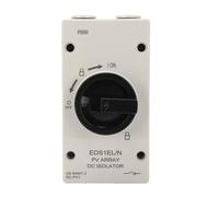 Domary Interrupteur D'isolateur Solaire DC, étanche IP66, Double Arc D'extinction 32A pour Applications Solaires Commerciales et Hors Réseau