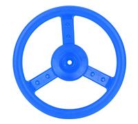 Domary Jouet de Volant D'Aire de Jeu en Plastique pour Enfants, Accessoire de Jeu Rotatif Durable, Installation Facile, Jaune, Rouge, Bleu, pour Aire de Jeux, avec Balançoire (Bleu)