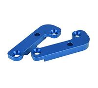 Domary Kit D'adaptateur de Dérive en Aluminium usiné CNC, Augmente l'angle de Braquage 25% avec Vis Montage pour E46 M3 (Bleue)