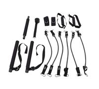 Domary Kit de Barre de Pilates avec Bandes Résistance 20, 30 et 40 Lbs,
