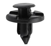 Domary Kit de Fixation de Clips Garniture Pare-chocs Intérieur pour Véhicules, Plastique Haute qualité, Installation Facile, étanche, 20 Pièces (Cent paquets)