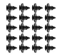 Domary Kit de Fixation de Clips Garniture Pare-chocs Intérieur pour Véhicules, Plastique Haute qualité, Installation Facile, étanche, 20 Pièces (10 PIÈCES)