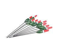 Domary Kit de Flotteurs de Pêche, 10 Pièces, Flotteurs Pêche 3g, Outils Matériel en Bois pour Marigane, Truite, Poisson-Chat