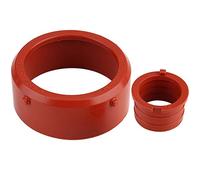 Domary Kit de Joint D'admission Turbo et Reniflard de Rechange, Haute fiabilité, Ajustement pour les Moteurs OM642, Plastique, Rouge, 2 Pièces/ensemble