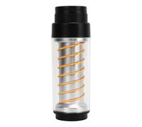 Domary Lampe LED de Camping en Plein Air Portable 2 en 1 Mini Lampe de Poche Lanterne Camping avec Trépied 4 Modes D'éclairage Batterie 2000 MAh pour Randonnée Sac à Dos ABS (Ensemble Blanc)