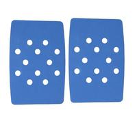 Domary Lot de 2 Coussins de Chaise Douche Auto-adhésifs Antidérapants, Housse Coussin Chaude pour Tabouret Bain, Siège Banquette Douche, Confort amélioré, Soutien aux