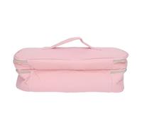 Domary Mallette de Voyage pour Sèche-Cheveux, Sac de Rangement Portable | Microfibre Matelassée, Intérieur rembourré pour Protéger les Brosses et les Fers, 39 X 15 X 14 Cm, Convient aux Valises,