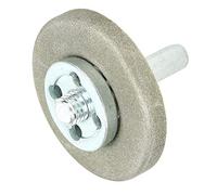Domary Meule 5.6 Cm 2,2 Pouces Pierre à Aiguiser Grain 180-800 pour Raboter Couteau Perceuse Ciseaux à Haute dureté (360 s)