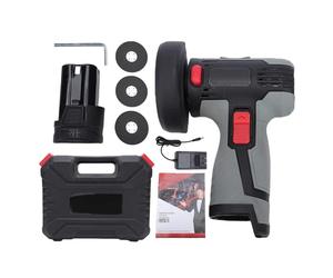 Domary Meuleuse D'angle Haute Vitesse Rapide, Efficace et Durable, Meuleuse D'angle sans Fil 16,8 V avec Verrouillage de Broche X-LOCK, Idéale pour la Coupe de Tuyaux en PVC et les