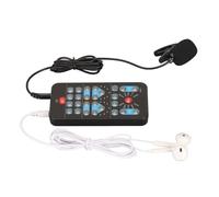 Domary Mini Changeur de Voix avec 8 Effets Sonores, pour Enregistrement karaoké, ABS Portable