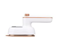 Domary Mini Presse à Chaud pour T-Shirts, Fer à Vapeur Portatif 170 ℃ | Compact 4,9 Pouces, Chaleur Rapide en 30 Secondes, Repassage à Sec et Humide, pour Sacs à Vêtements, Chapeaux, Cuiseur