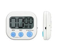 Domary Minuterie de Cuisine avec Grand écran LCD, Compte à Rebours | Accessoire de Cuisson électronique avec Corps en ABS, Fonction D'alarme, capacité de 99 Minutes, Conception Fonctionnant