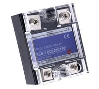 Domary Module de Relais Statique monophasé Robuste et Résistant à L'usure pour les Applications D'automatisation - ABS Durable 1 unité (100A)