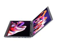 Domary Ordinateur Portable Double écran 10,5 Pouces Pliable Quad Core 360° | Châssis en Alliage D'aluminium, Résolution 1920x1280, 2xUSB 3.0 2xType-C, WiFi 6 Double Bande, Prend en Charge le Clavier