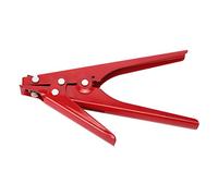 Domary Outil de Tension de Sangle en Nylon, Pistolet D'attache Câble Fixation Durable pour Couper des Câbles et des Fils pour une Scène Applicable: Usage Domestique Rouge 10.5oz
