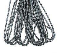 Domary Paracorde Multifonction à Noyau de 2mm de Diamètre, 1 Brin, Durable, Résistant à l'usure, Non Pelucheux, équipement Corde d'escalade, Corde Sauvetage pour Camping en Plein (15M)