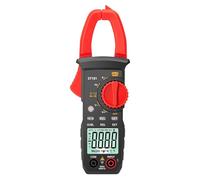 Domary Pince Ampèremétrique Numérique 4000 Points, 400 A AC, Multimètre à Plage Automatique avec Détection de Tension sans Contact NCV, Rétroéclairage, Maintien des Données pour Mesurer
