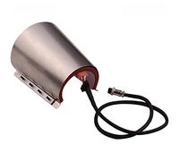 Domary Presse à Tasse Conique en Silicone, 17oz, pour Machine de Presse à | Chauffage en Aluminium, Diamètre Supérieur 63 Mm, Diamètre Inférieur 90 Mm, Hauteur 160 Mm, Transfert de Chaleur Rapide
