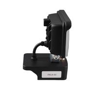 Domary Projecteur de Travail LED Haute intensité pour Usage Intérieur et Extérieur, Compatible avec Batterie au Lithium 18 V, Matériau ABS, 1 unité